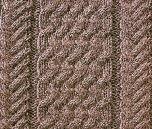 Cable Lattice Panel - Knitting Kingdom