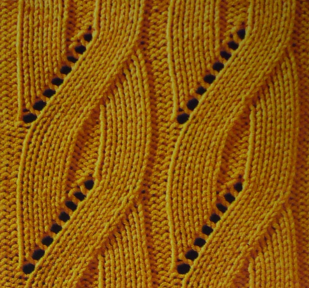 Mock Cable Pattern Knitting Knitting Kingdom