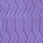 8 Ribbed Lace Knitting Stitches - Knitting Kingdom