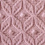 Japanese Waves, Lace and Bobbles Stitch - Knitting Kingdom