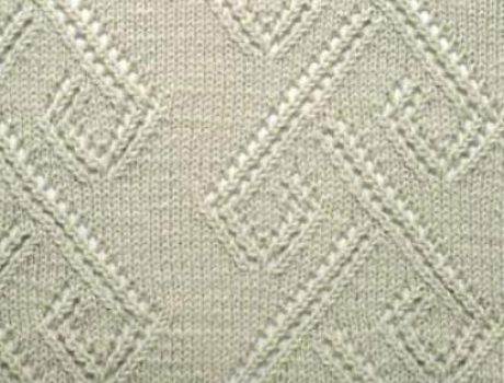 Swirls Lace Knit Stitch - Knitting Kingdom