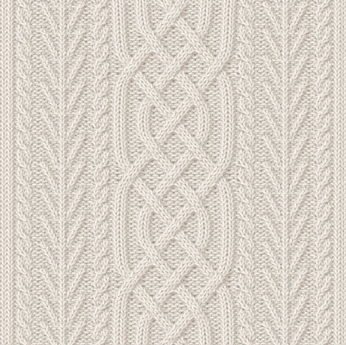 Aran Cable Knitting Stitch - Knitting Kingdom