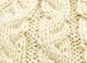 Warped Cables Knit Stitch - Knitting Kingdom