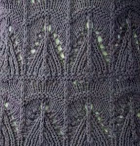 Free Lace Knitting Stitch - Knitting Kingdom