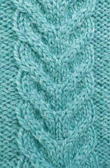 Free Staghorn Cable Knitting Stitch - Knitting Kingdom