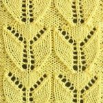 Wings Lace Knitting Stitch