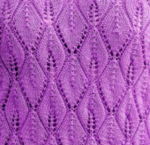Leafy Lace Stitch Knitting Pattern Free - Knitting Kingdom