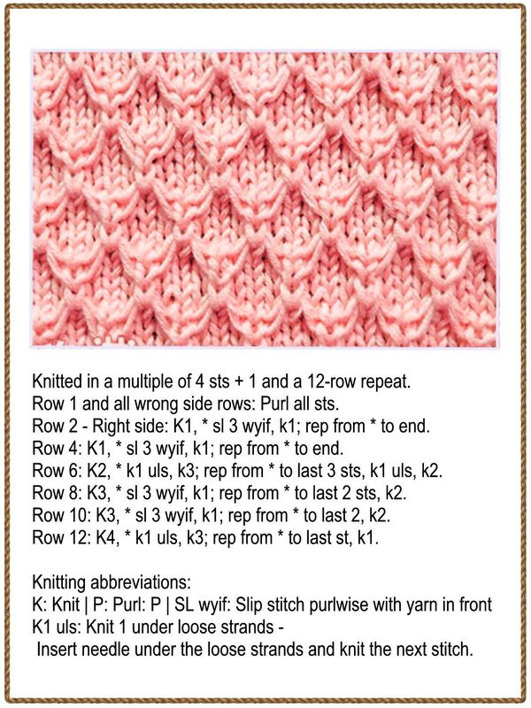 Slip Stitch - How to Knit - Knitting Techniques