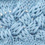 Long Woven Cable Knitting Stitch