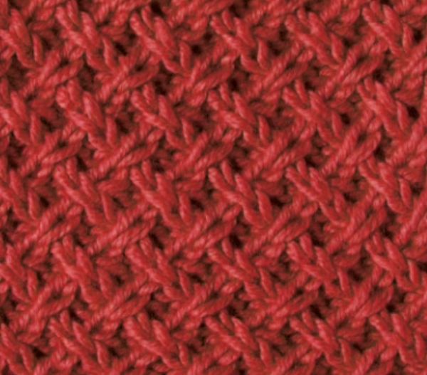 Lattice Pattern Knitting Stitch